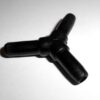 Sunsun Y plastica conector negro manguera aire