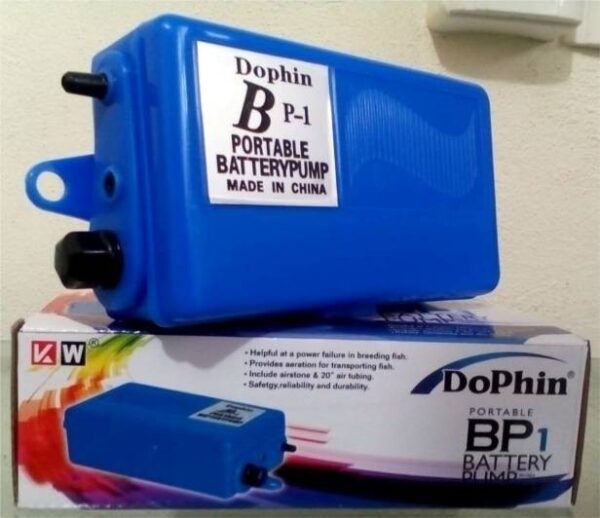 Dophin Bomba de aire a pilas