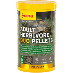 Sera Reptil Herbivor Duo Pellets 330gr (Nueva Formula)