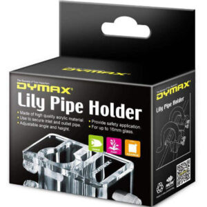 Dymax Lily Pipe Holder soporte tubos de acero 2 unidades