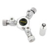 Dymax divisor de CO2 de 3 vias splitter