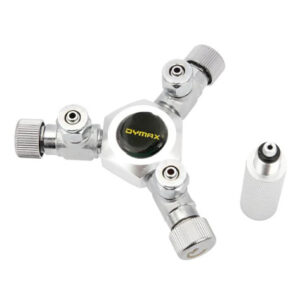 Dymax divisor de CO2 de 3 vias splitter