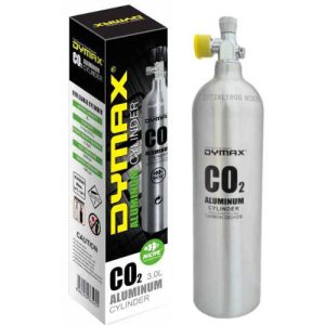 Dymax cilindro de Co2 aluminio 3 litros