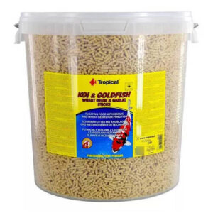 Tropical Koi y Goldfish Basic sticks 21l balde