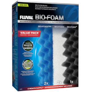 Fluval 207 Bio Foam esponjas pack