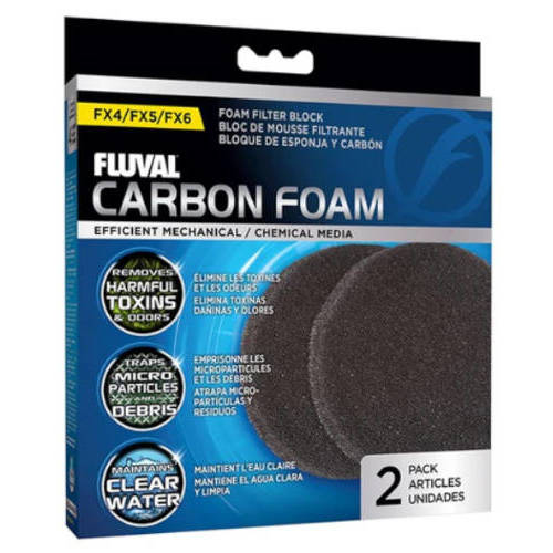 Fluval carbon esponjas Fx4 y Fx6
